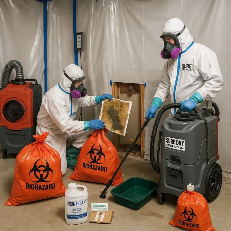 Contaminated Water Handling Protocols process in Adamsville, TN