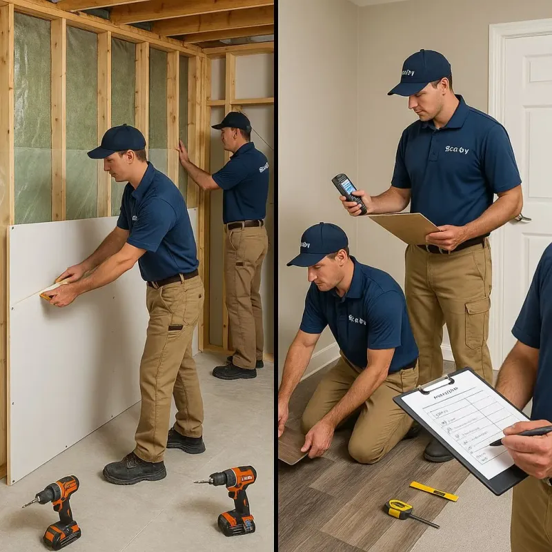 Repairs and Reconstruction process in Adamsville, TN